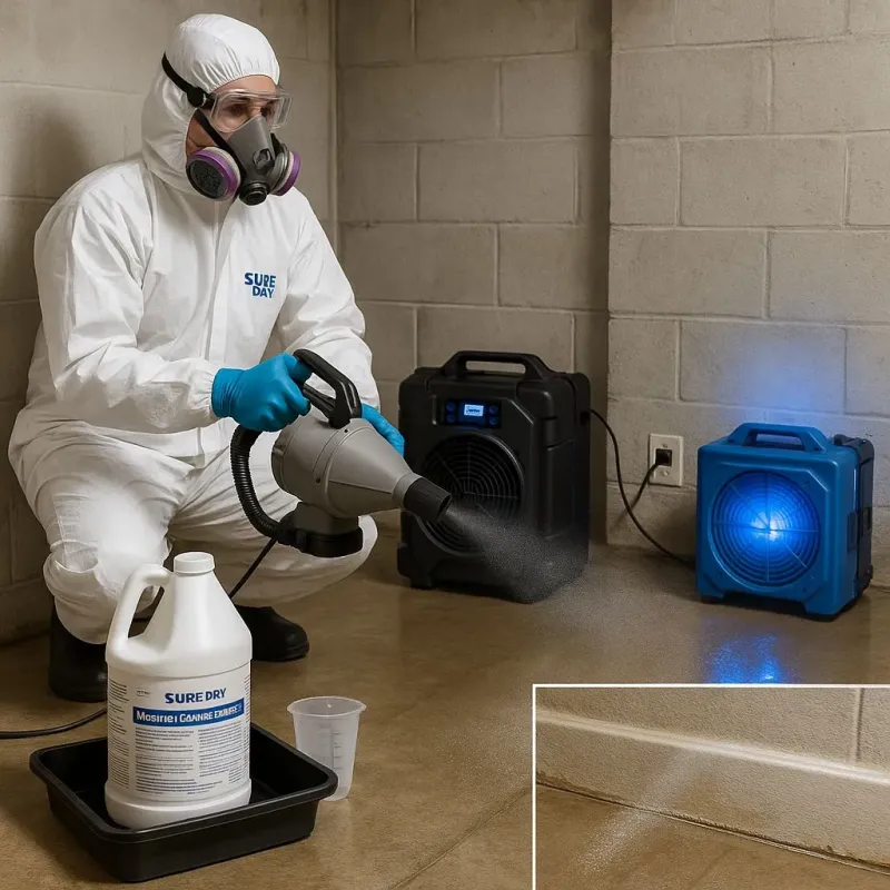 Sanitization and Odor Removal process in Northwest Harbor, NY