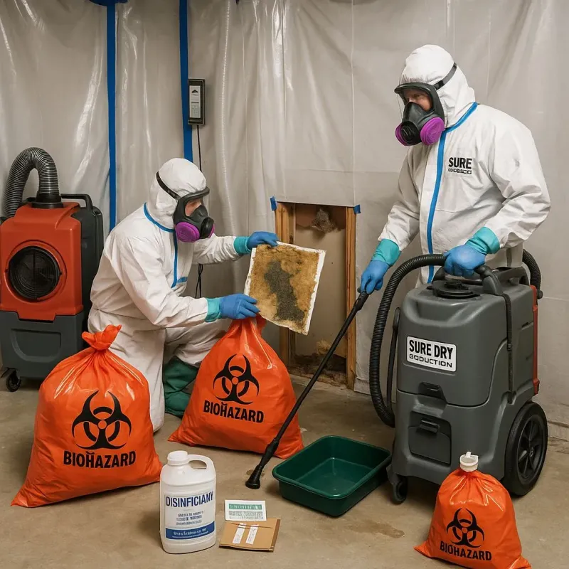 Contaminated Water Handling Protocols process in Northwest Harbor, NY